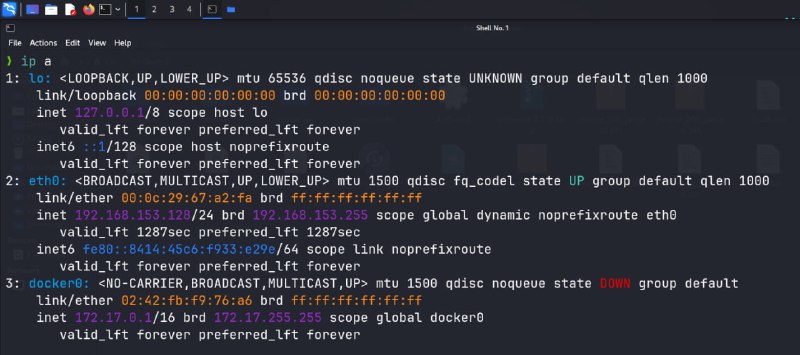 # VMware 中反弹shell 时如何使用 IP 地址1. 桥接虚机 kali IP